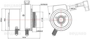 BH02713AIR Профессиональный 6 Мп вариофокальный объектив с АРД и ИК-коррекцией