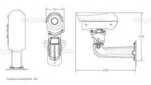 B2520RZQ уличная IP-камера с моторизованным объективом