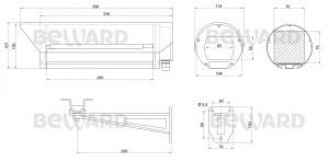 B10XX-4GK220 термокожух для IP камер