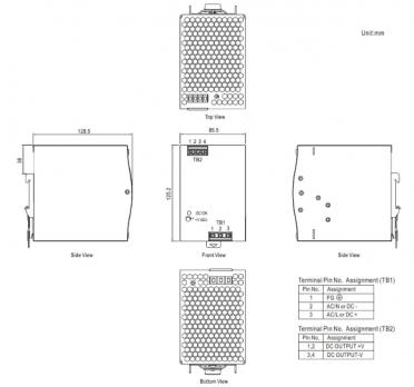 POE-480-24 Источник питания POE 24 порта