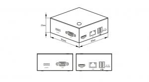 NVR NV1308 8-канальный сетевой видеорегистратор